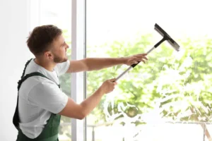Frau teilt ihren geheimen Trick für streifenfreie und glänzende Fenster! 🪟✨